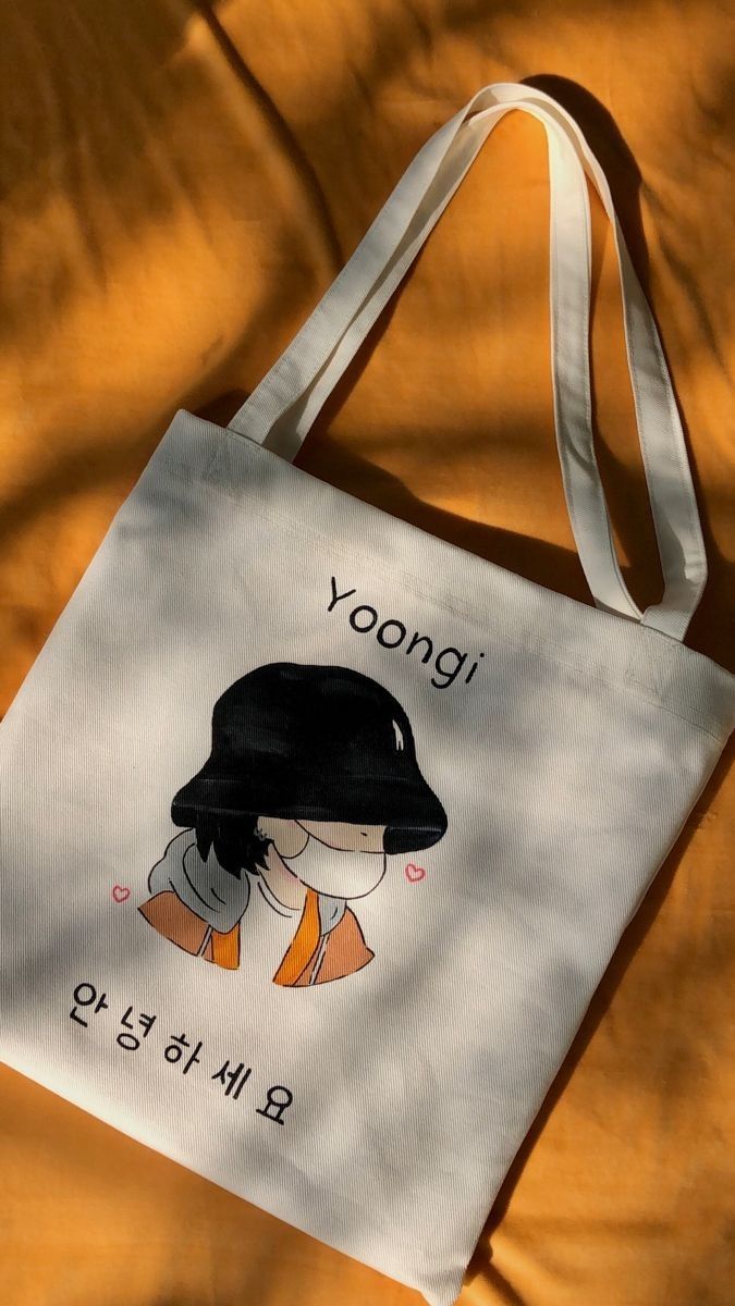 Tote Bag Bts, Best Tote Bags Ideas, Cute Tote Bags Ideas, Tote Bag Design Ideas, Girls Tote Bag, Best Canvas Tote Bags Ideas