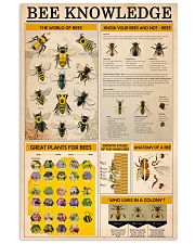 Bee Knowledge Poster Wall Decor Decorative Home For Bedroom Gift For Friend And Relative No Frame