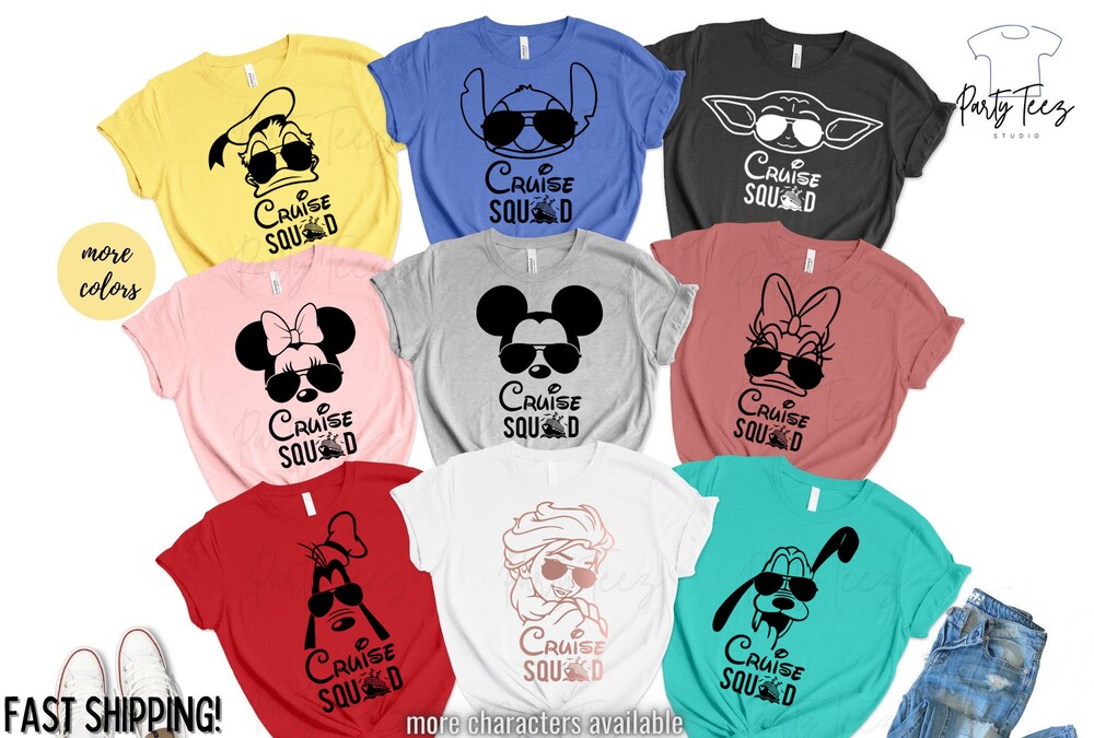 Disney Cruise Shirts, Disney Cruise Squad Shirts, Disney Cruise Family Shirts, Disney Wish Shirts, Disney Pirate Shirt, Disney Cruise X Peckshirt Blueshirtfarm