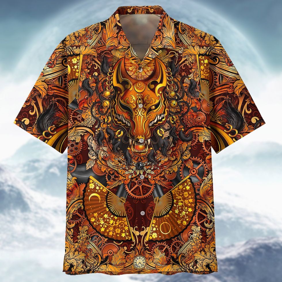 Dragon 3D Full Print Hawaiian Shirt, Dragon Hawaiian Shirt Short Sleeve For Summer, Gift Dragon Lovers