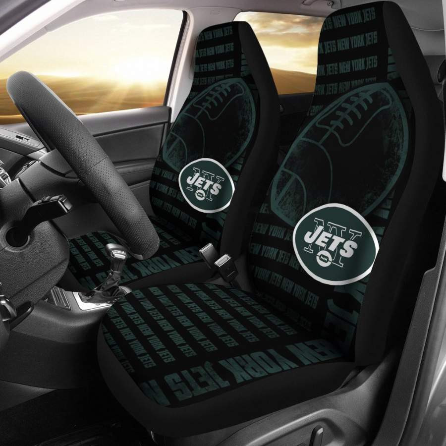 Gorgeous The Victory New York Jets Car Seat Covers CSC7342