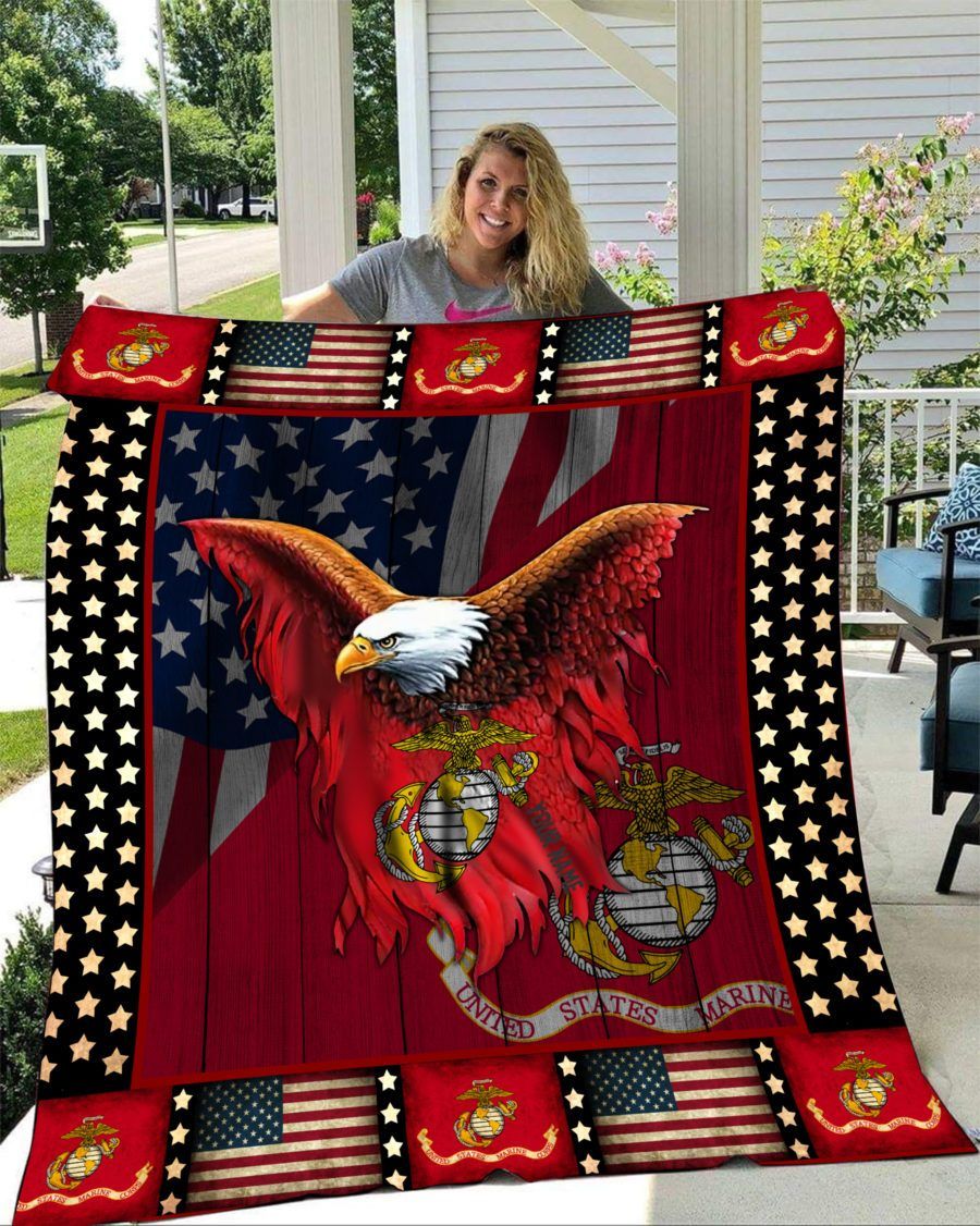 U.S MARINE  Quilt Blanket – DC &hellip;