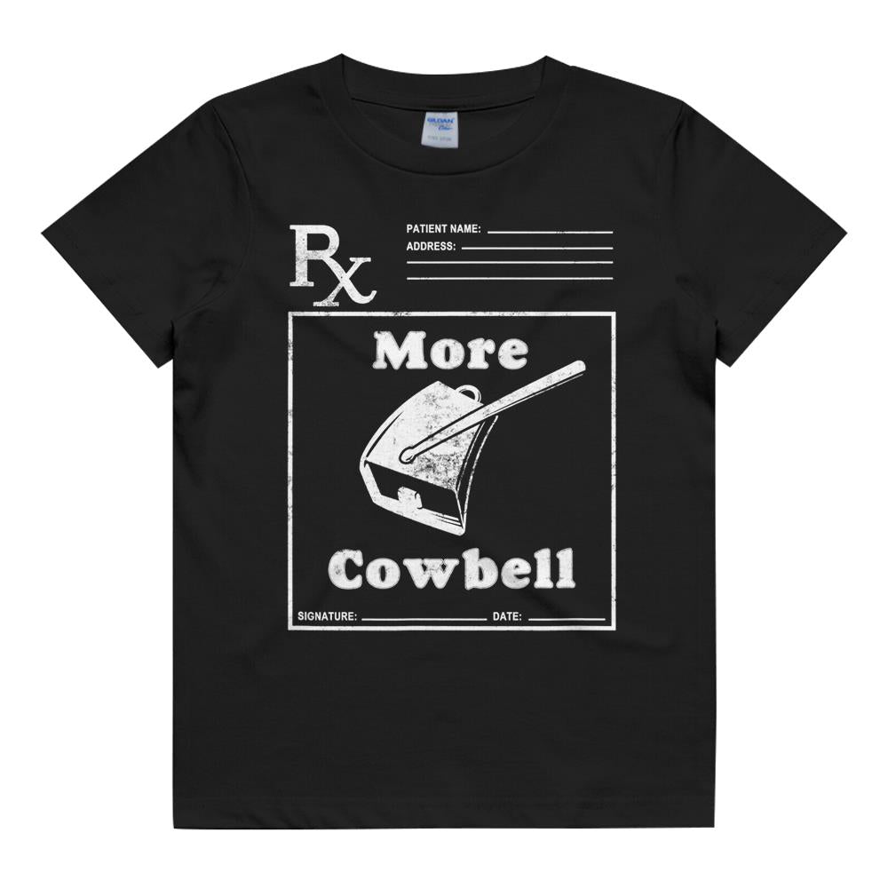 Funny More Cowbell Fever Novelty Comedy Quote T-Shirt Hoodie Sweatshirt Kids T Shirt