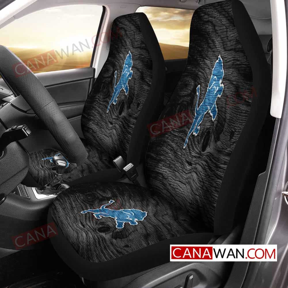 Detroit Lions Car Seat Cover Set CSC1174