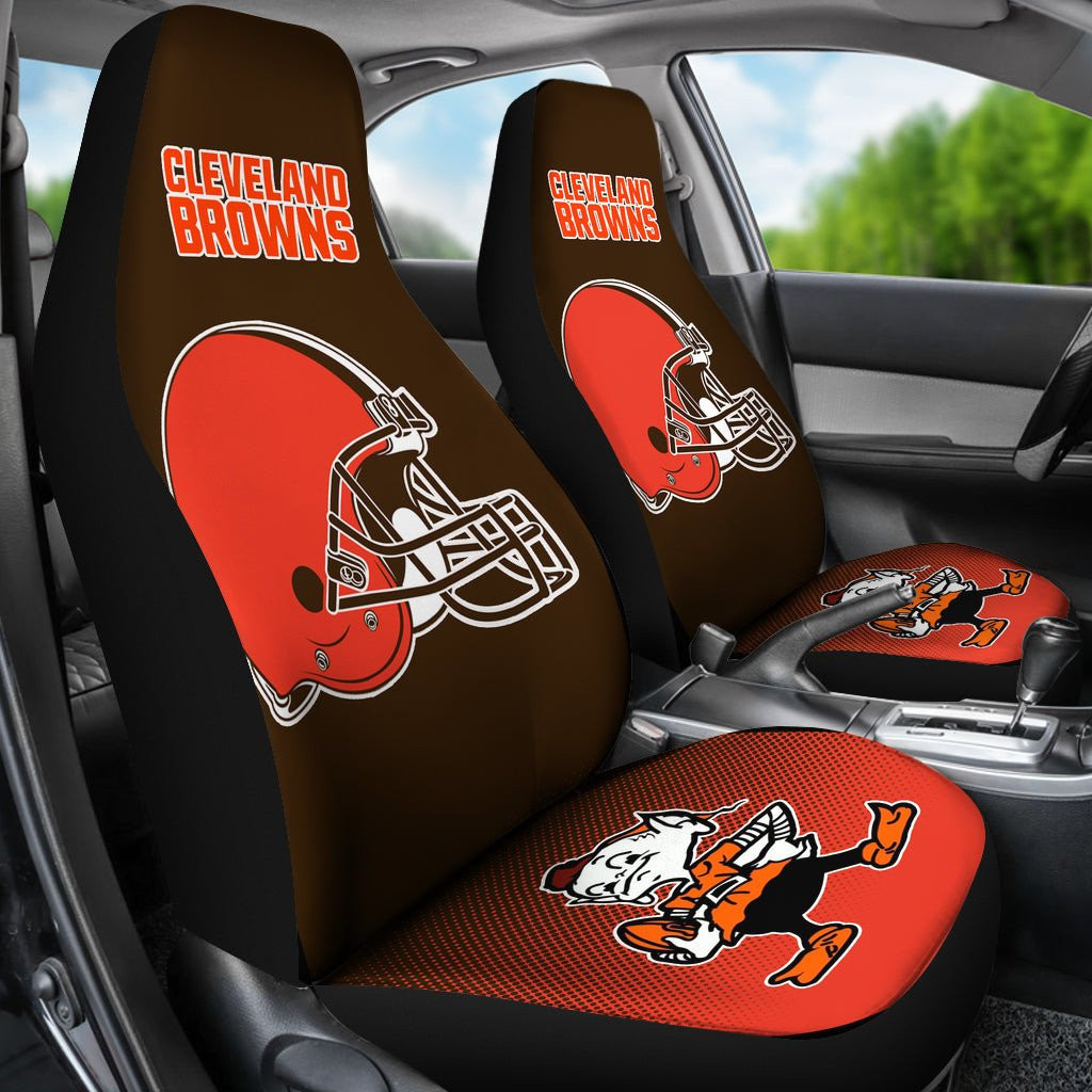 Cleveland Browns Car Seat Cover Set CSC9736