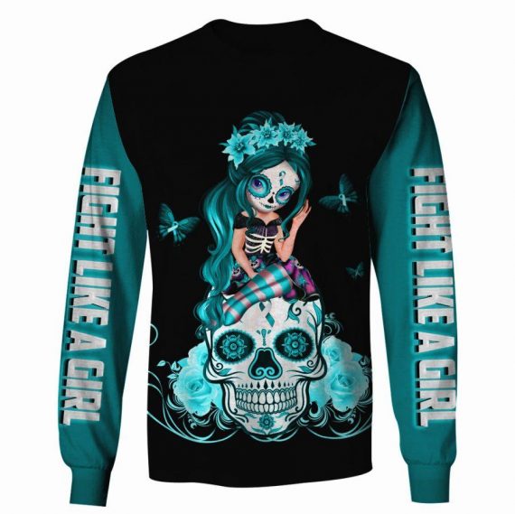 White Teal Cervical Cancer Awareness &hellip;