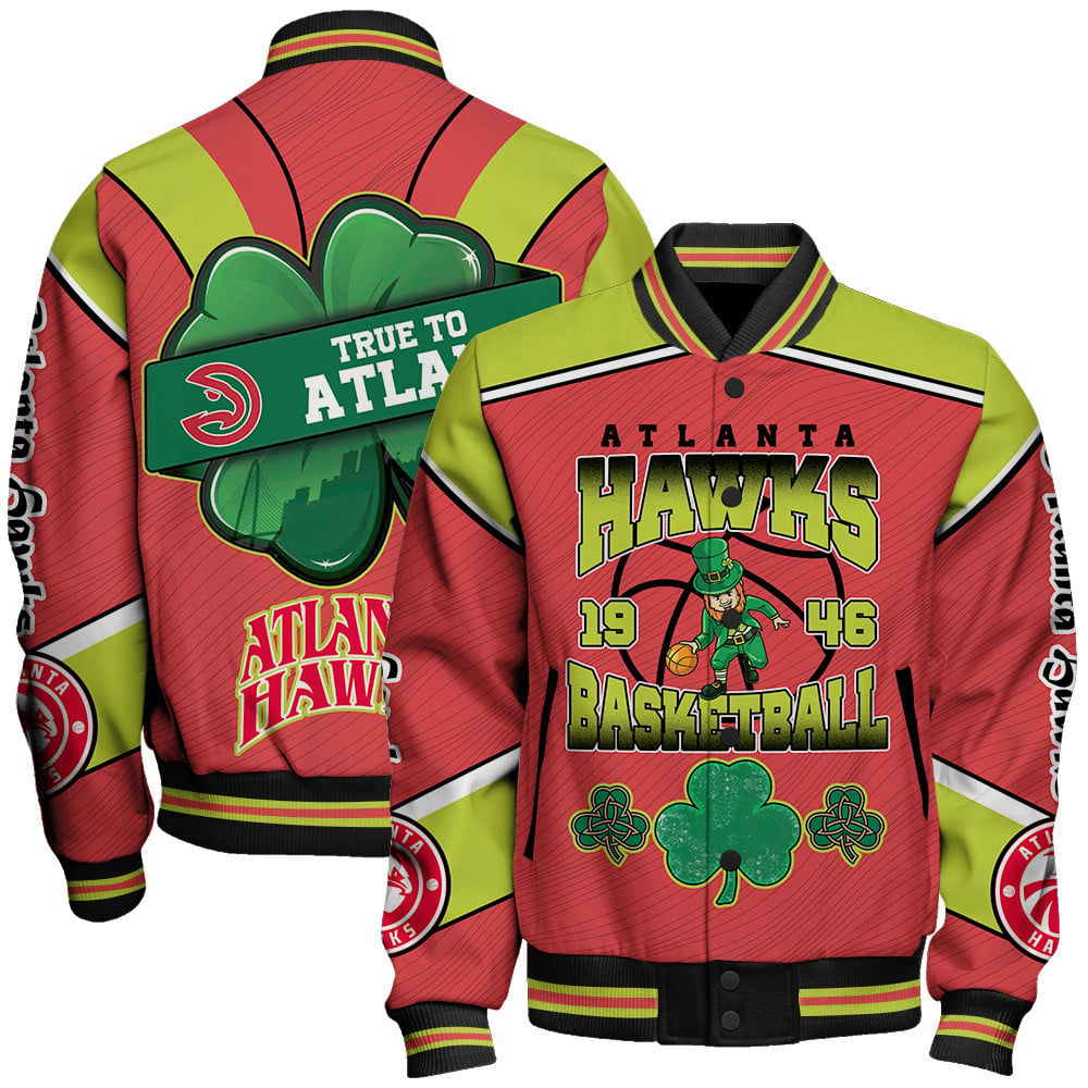 Atlanta Hawks National Basketball Association AOP Varsity Jacket STM Ver 08