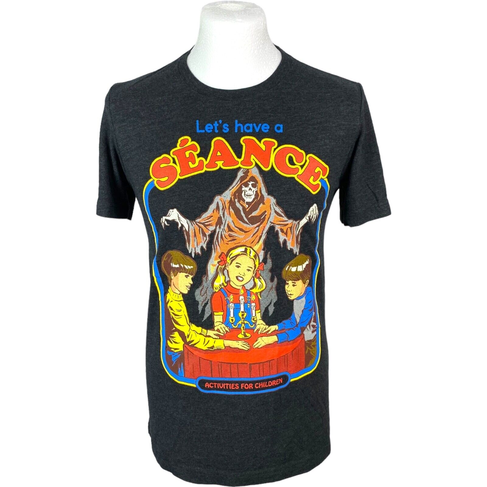 Graphic T Shirt Black Medium Hallowe … fashionstation