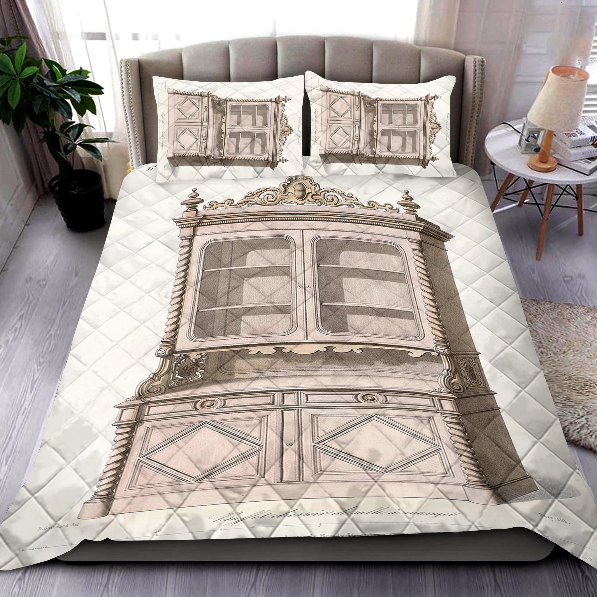 Vintage China Cabinet Furniture Quil &hellip;