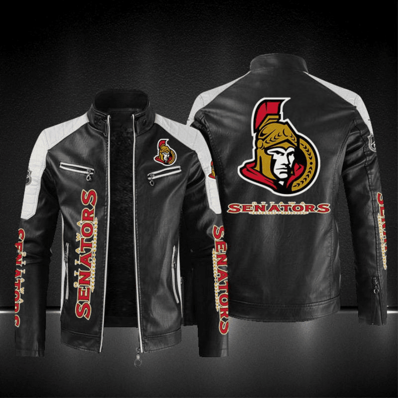 Ottawa Senators Block Leather Jacket