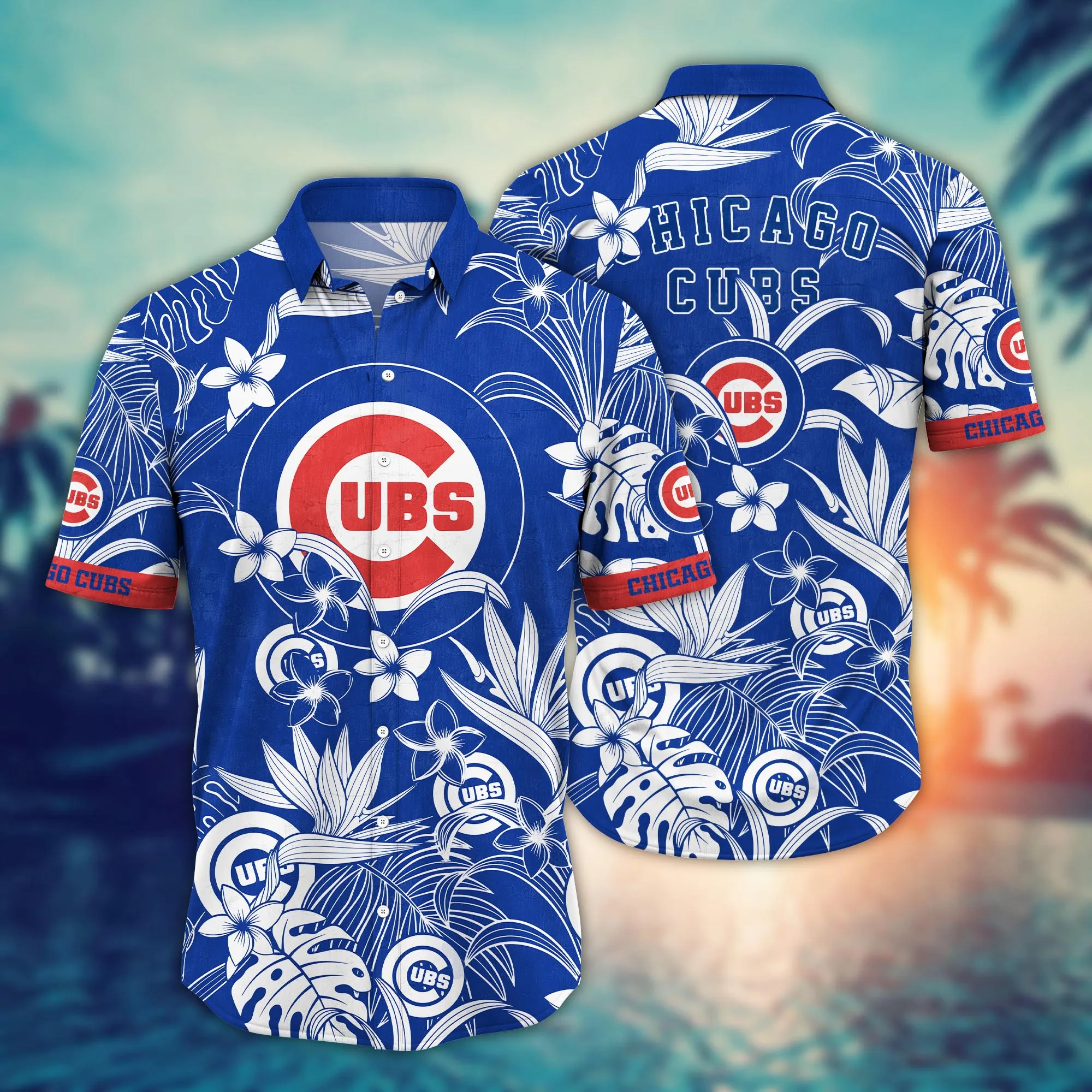 Chicago Cubs Mlb Hawaiian Shirt Mid-Yeartime Aloha Shirt