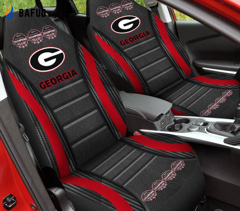 Georgia Bulldogs Car Seat Cover Set for Fan Gift CSC4513