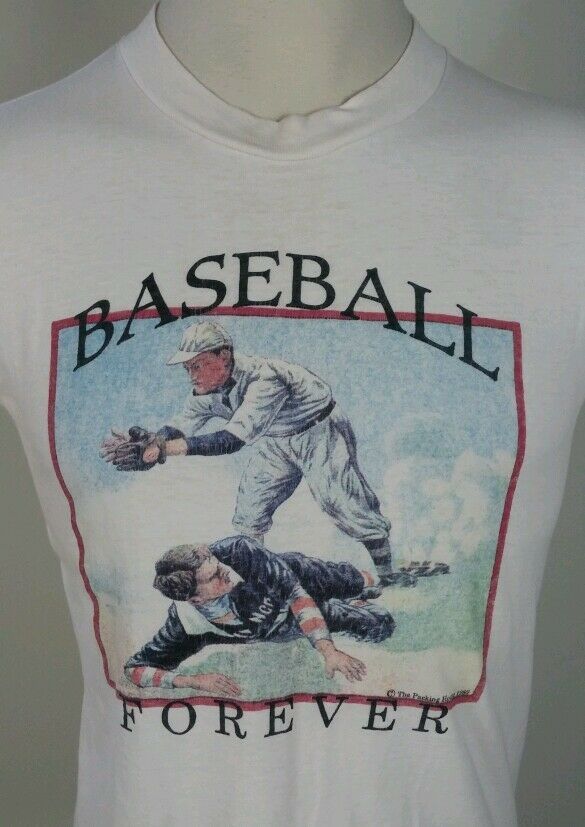 Vintage 80S Old Time Baseball Shirt 1989 Sport