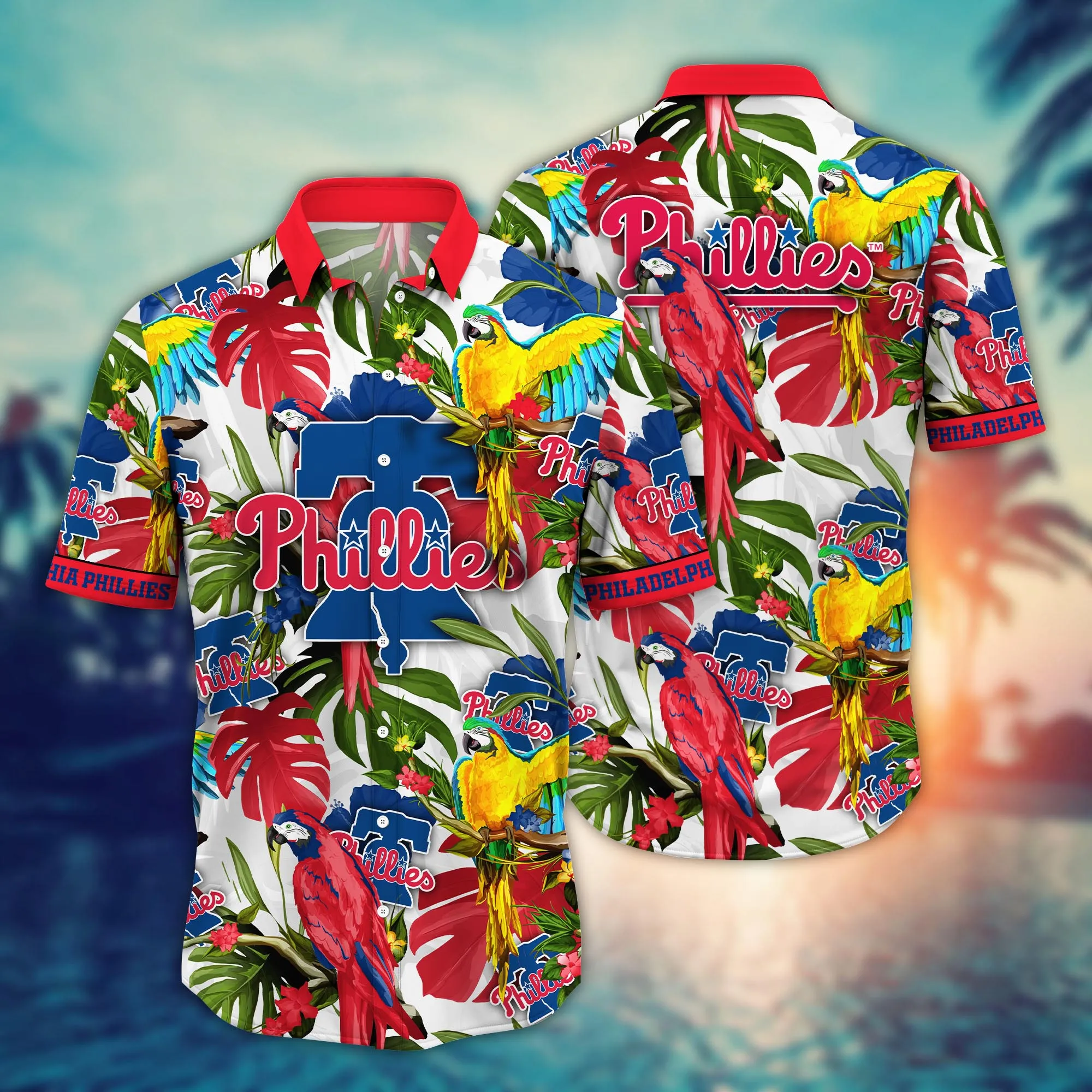 Philadelphia Phillies Mlb Hawaiian Shirt Hikingtime Aloha Shirt