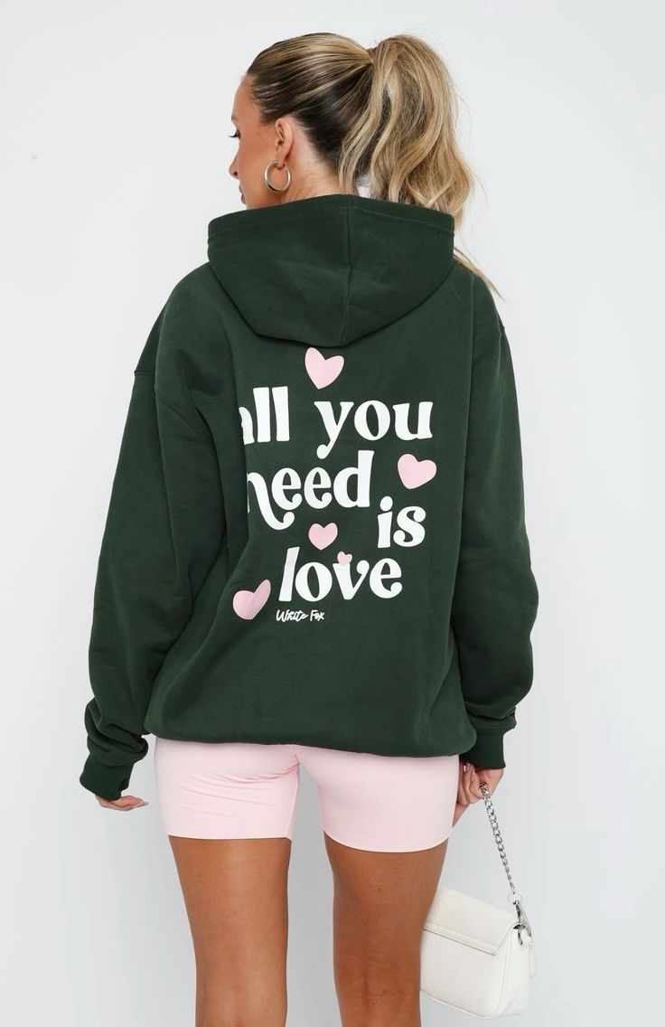 All You Need Is Love Hoodie Forest G &hellip;