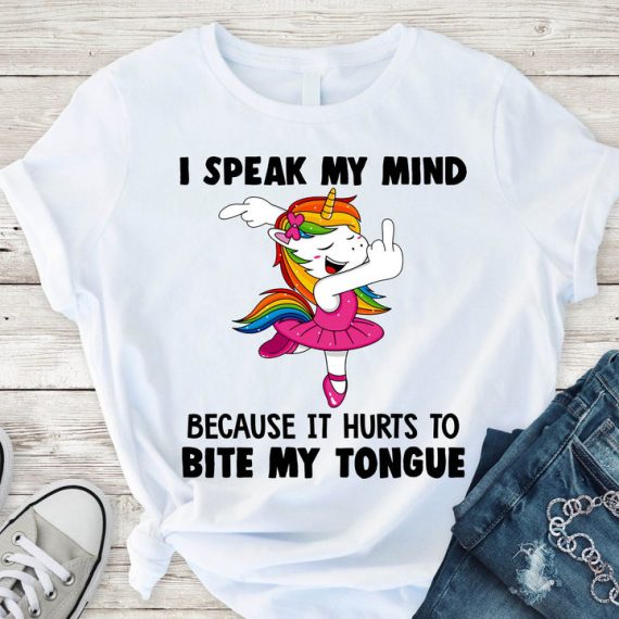 Unicorn Gift Unicorn Shirt I Speak M …