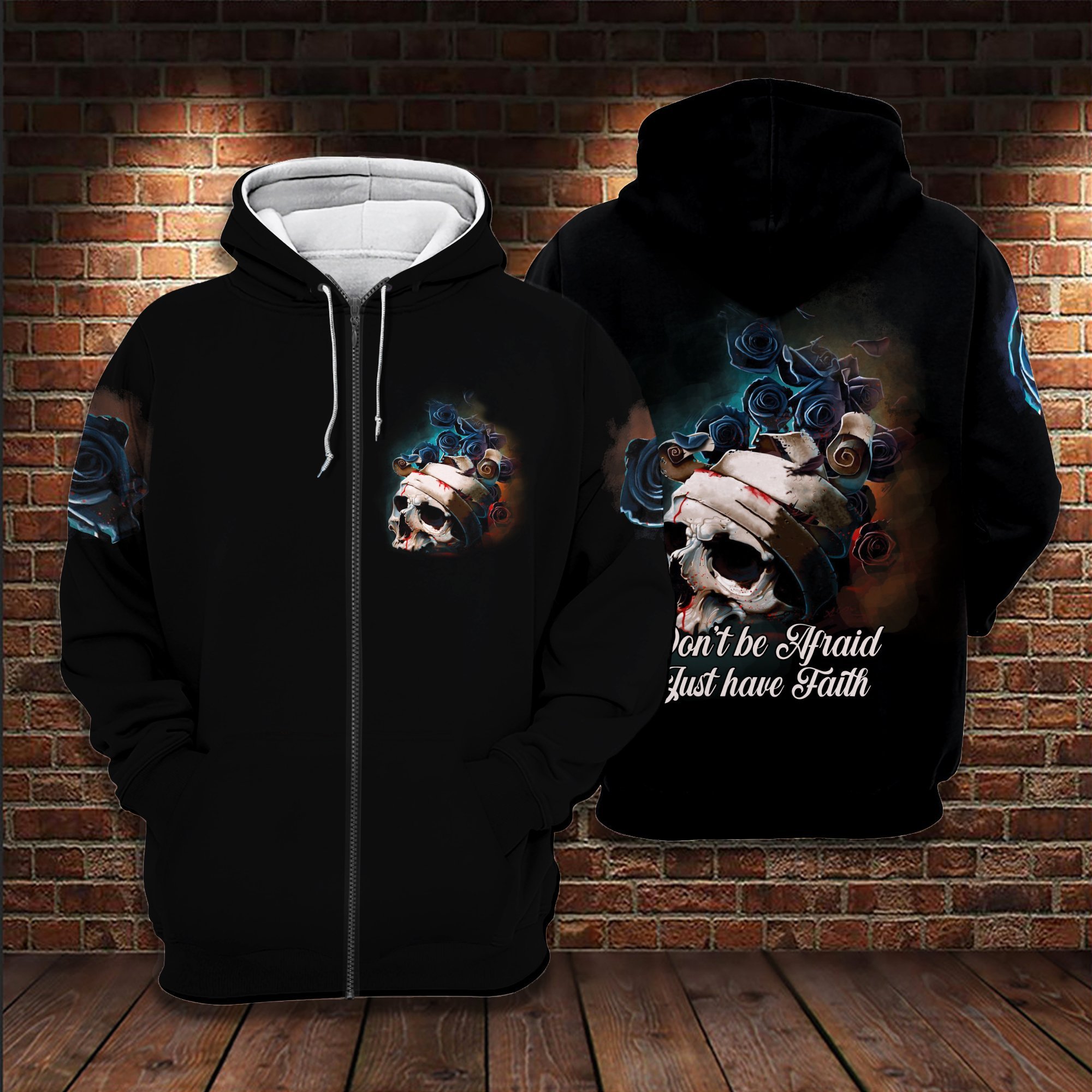 Skull Don’t Be Afraid 3D All O &hellip;