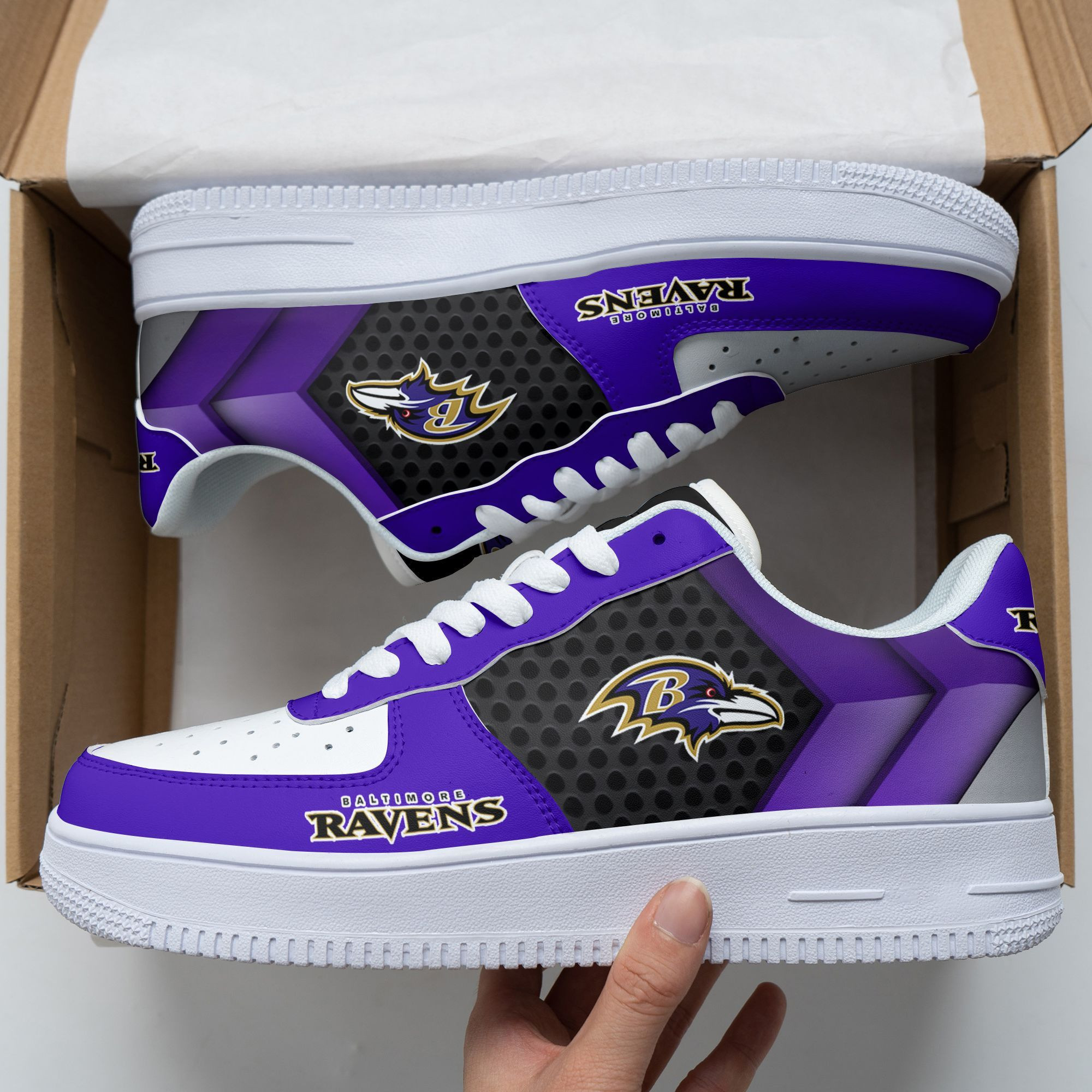 Baltimore Ravens Air Force 1 Shoes