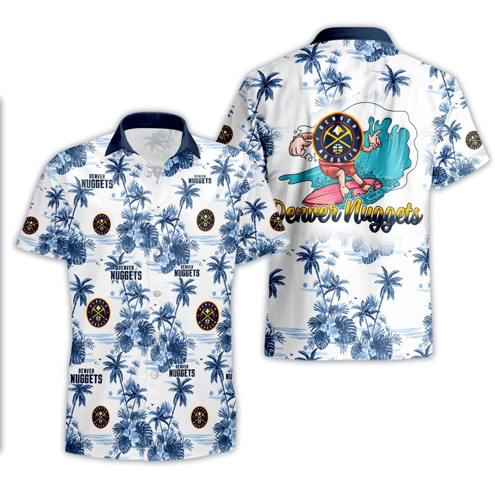 Denver Nuggets National Basketball Association 2023 Aop Hawaiian Shirt