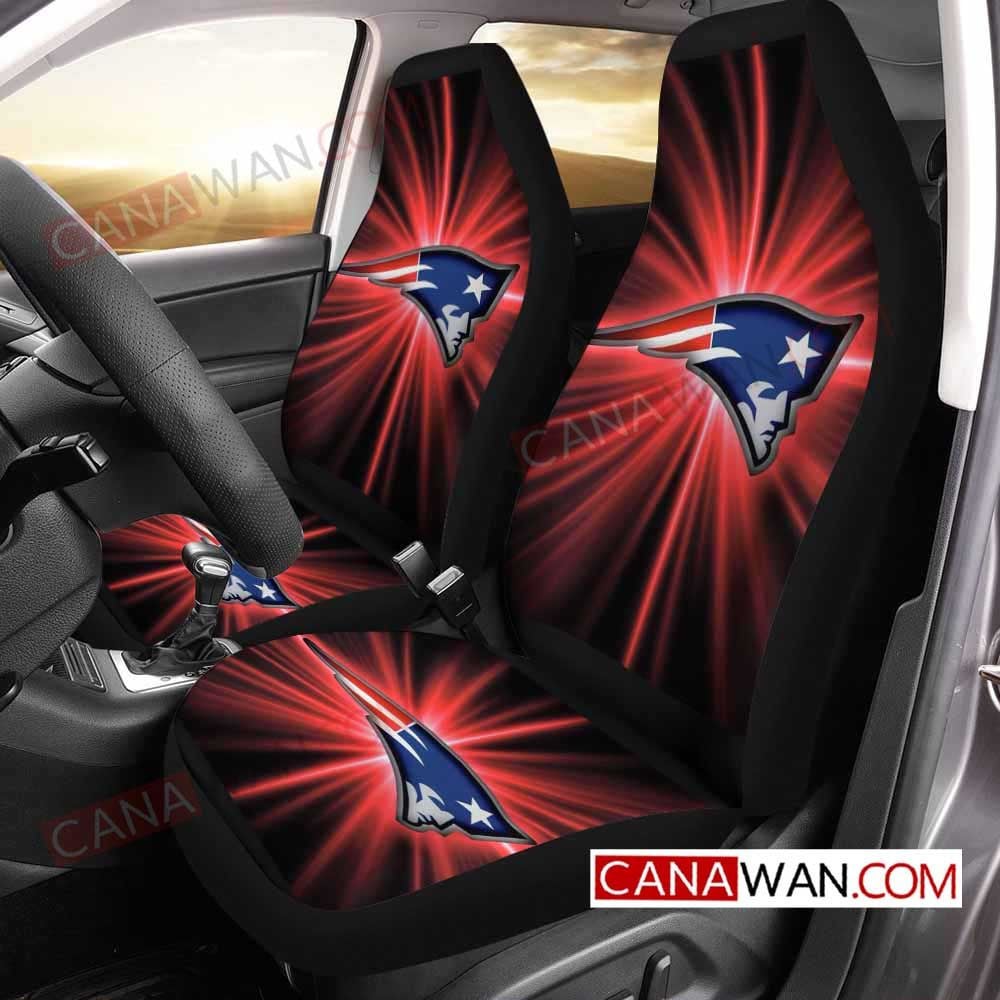 New England Patriots Car Seat Cover Set CSC234