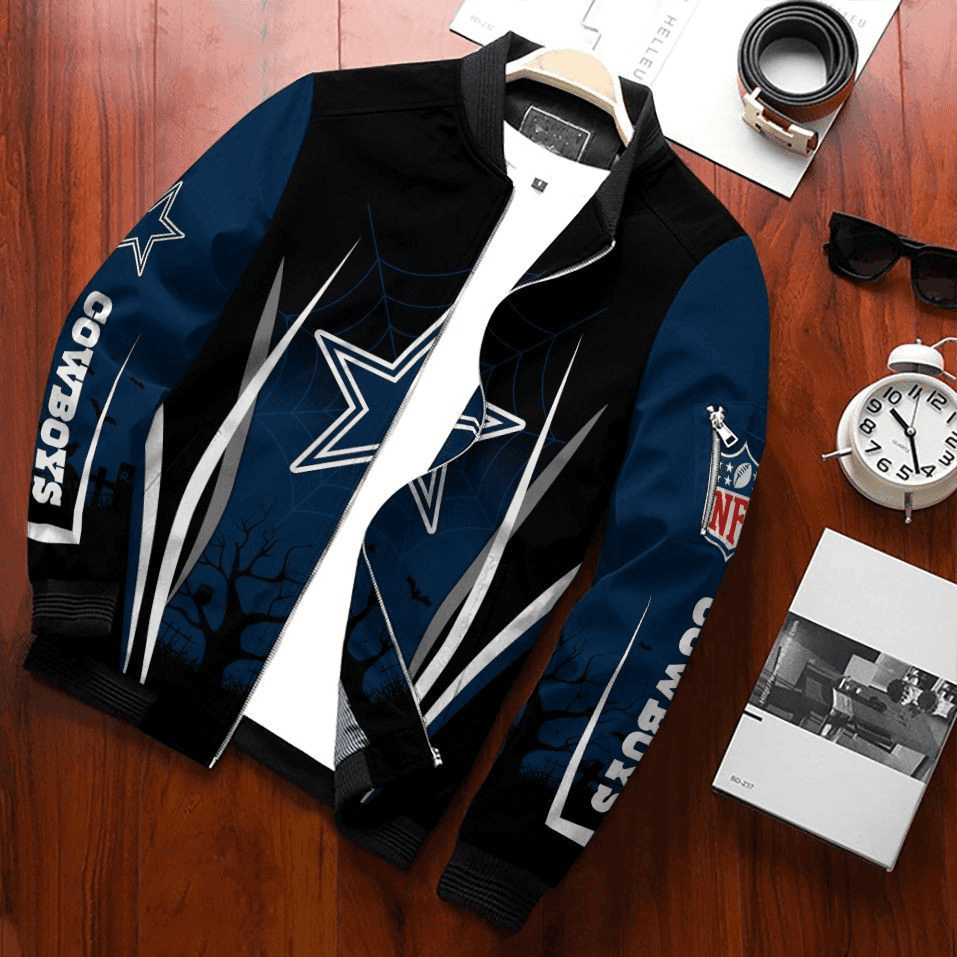 Dallas Cowboys Halloween Unisex Bomber Jacket