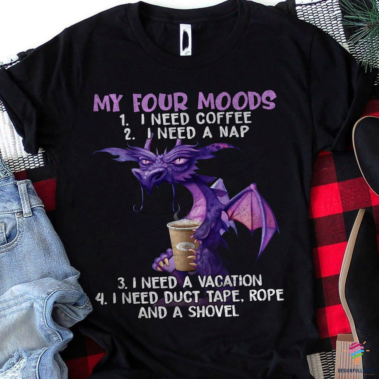Gift For Dragon Lover Coffee My Four …