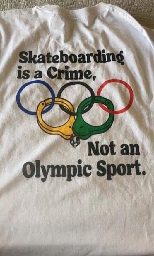 Shirt Ideas, Skateboarding Is A Crim …