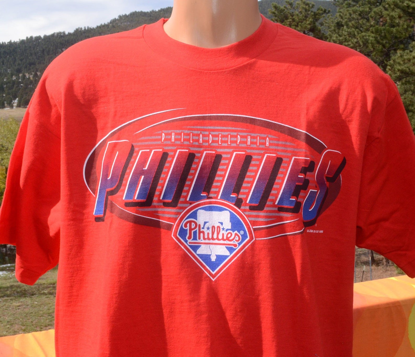 Vintage 90S Tee Philadelphia Phillies Baseball T Shirt