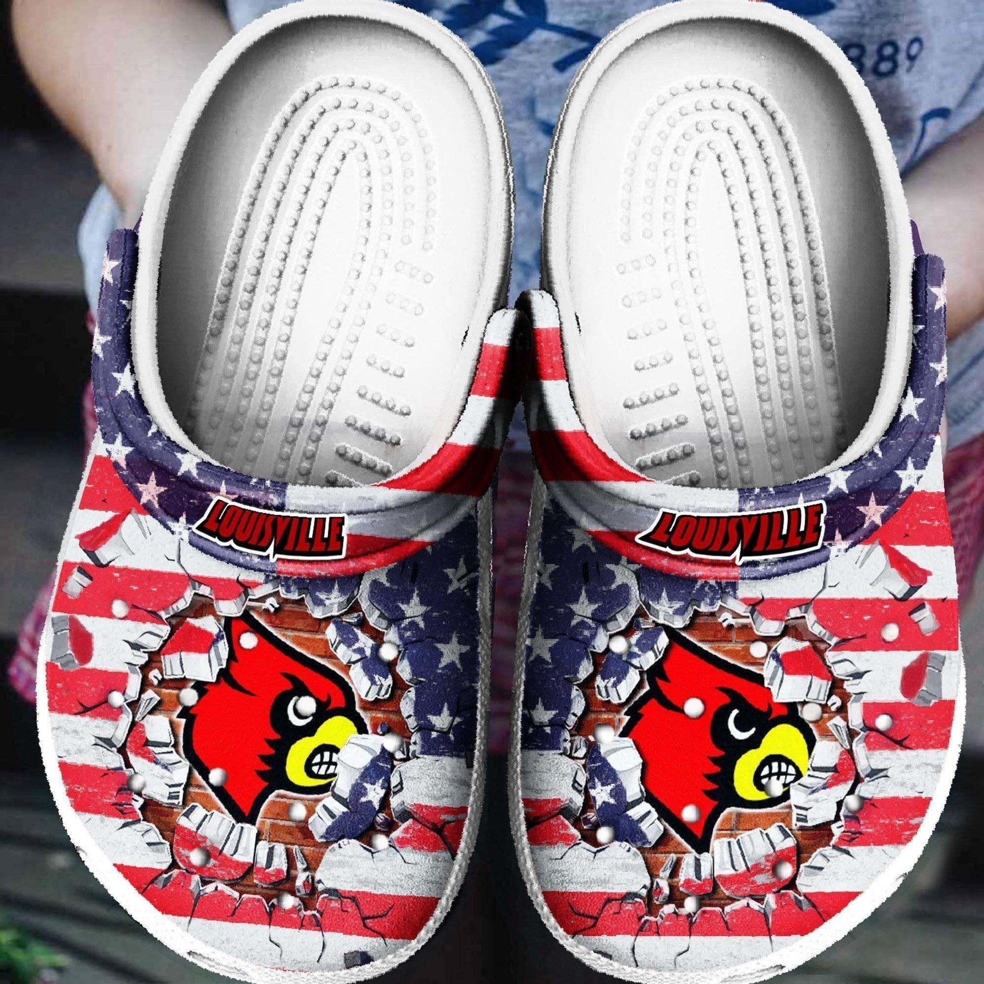 Louisville Arizona Cardinals Crocss Clog Comfortable Shoes For Fan Ver639