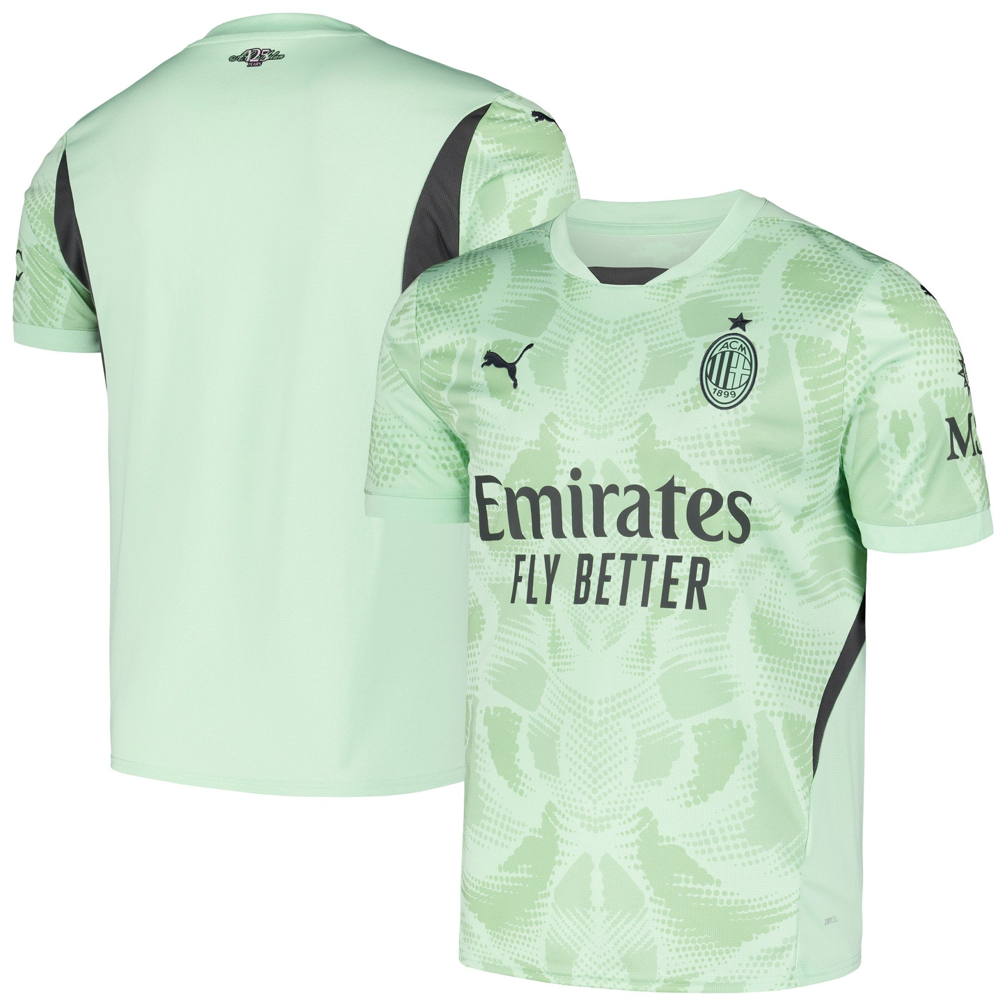 Ac Milan Puma 2024/25 Custom Goalkeeper Jersey – Mint