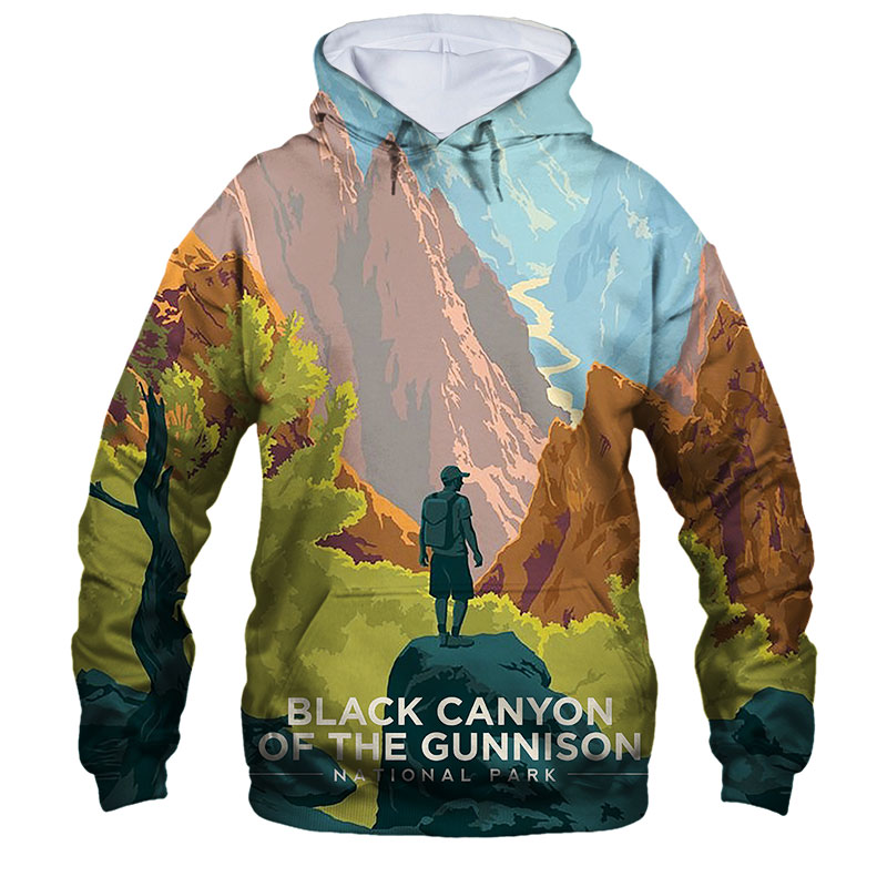 Black Canyon Of The Gunnison National Park Artwork Men And Women Shirt, Hoodie, Clothing