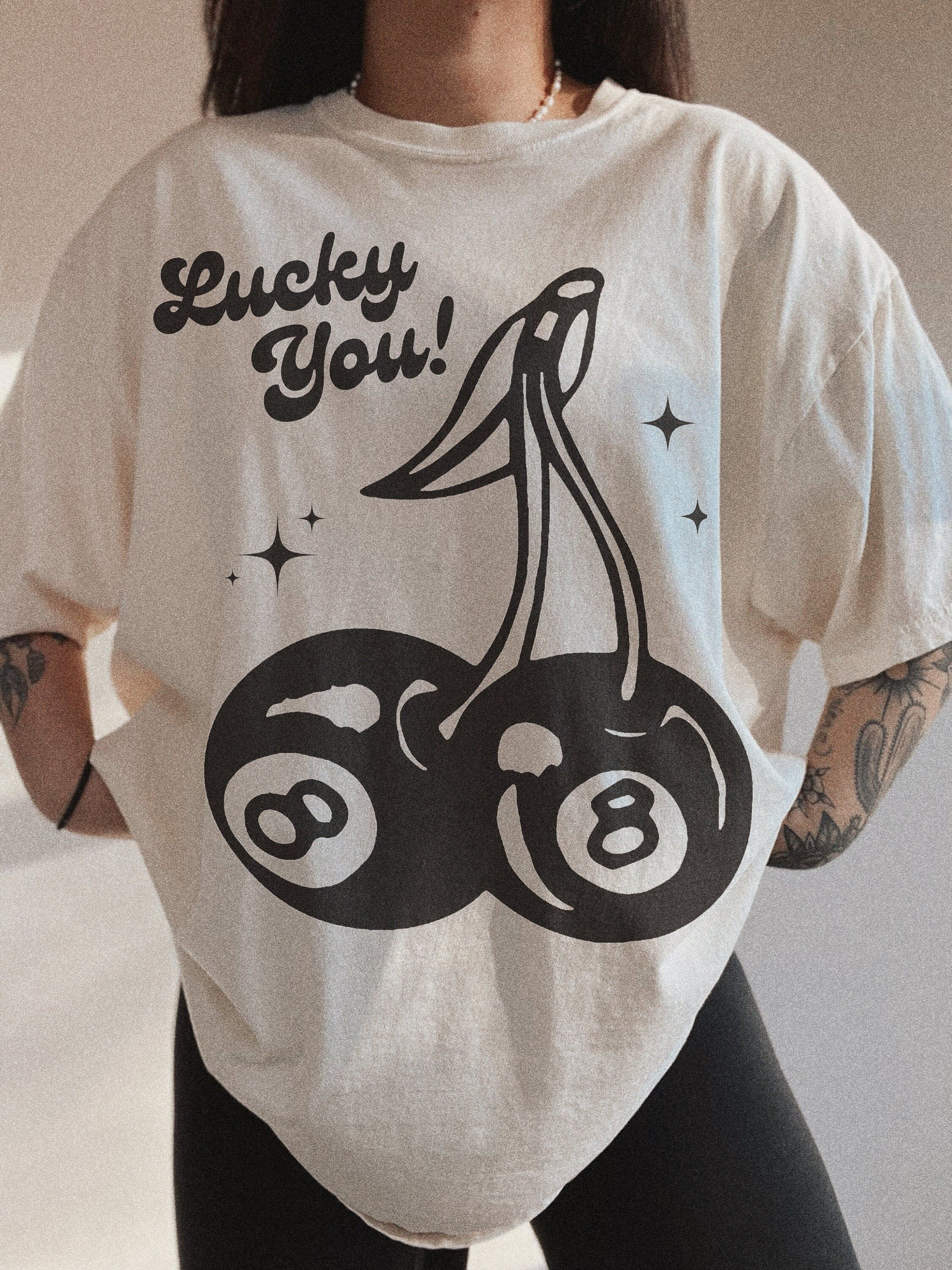 Shirt Ideas, Lucky You Cherry 8 Ball …