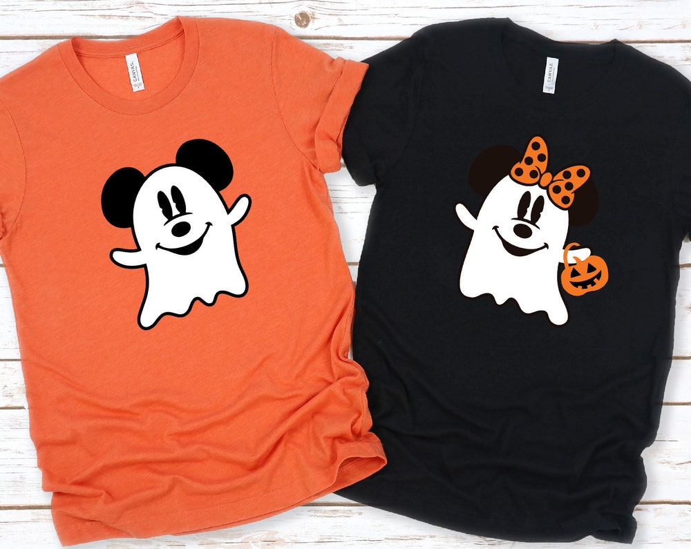 Halloween Shirt, Halloween Matching Shirts, Halloween Shirt, Halloween Retro Shirt, Halloween Couple Shirt,Gift For Halloween Party - Product by Prowallart Shop