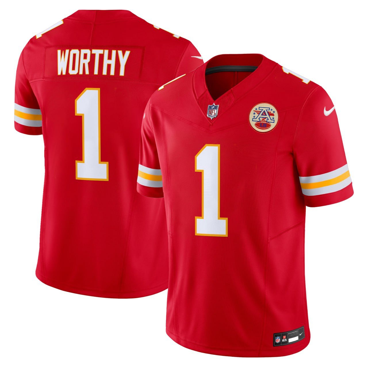 Xavier Worthy Kansas City Chiefs Jersey – All Stitched