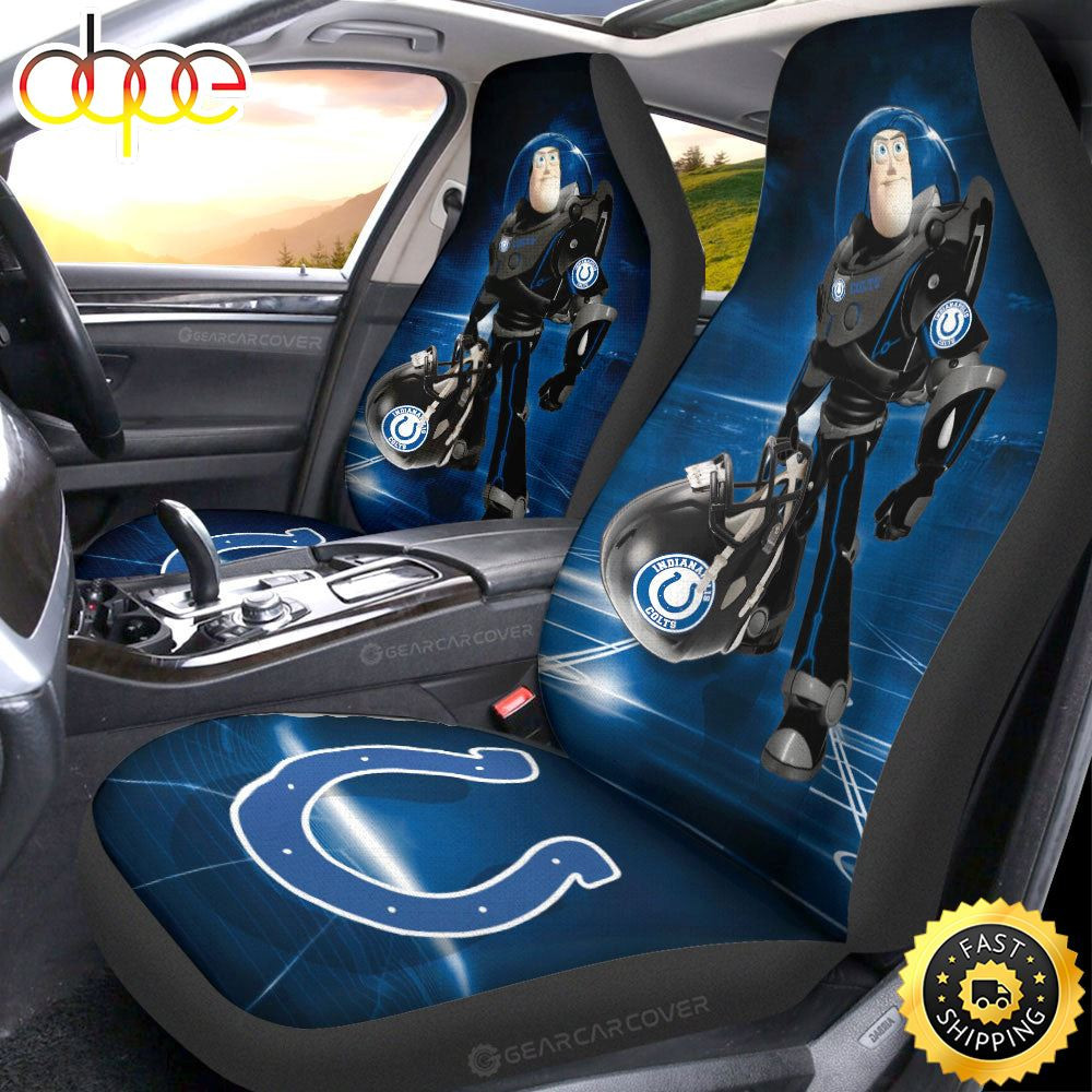 Indianapolis Colts Customized Car Seat Cover Set For Fan CSC9123