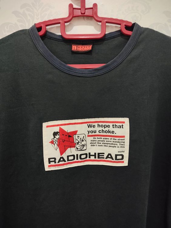 Radiohead T Shirt Printed, Shirt Out …