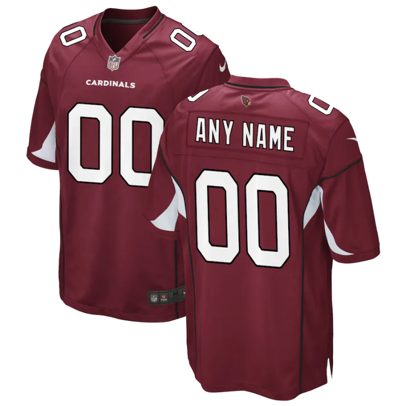 Arizona Cardinals Team Custom Jersey Unisex  – Cardinal