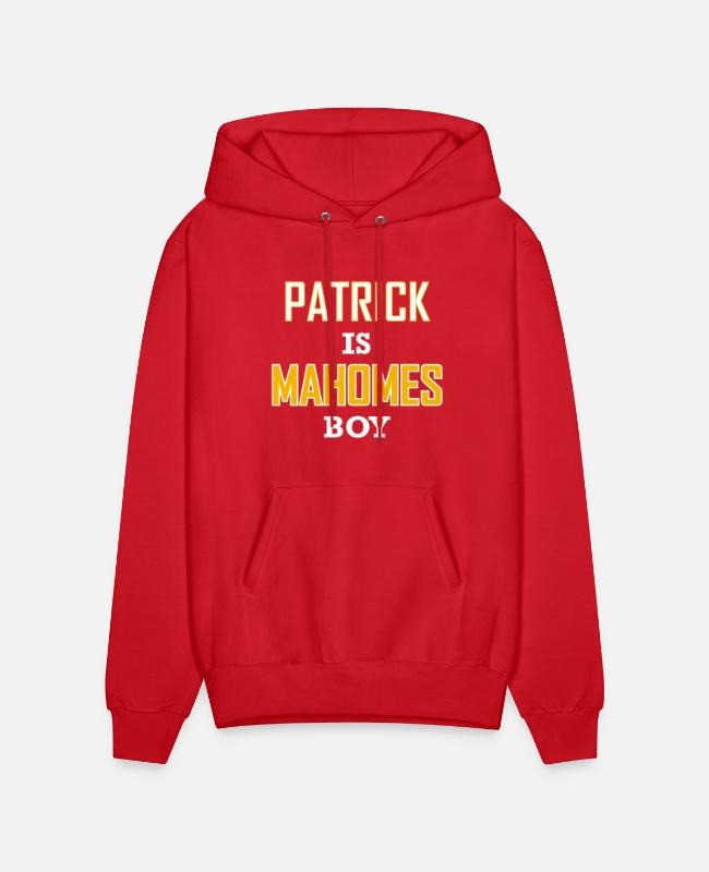 Kansas City Chiefs Patrick Is Mahomes Boy Red 2D Hoodie