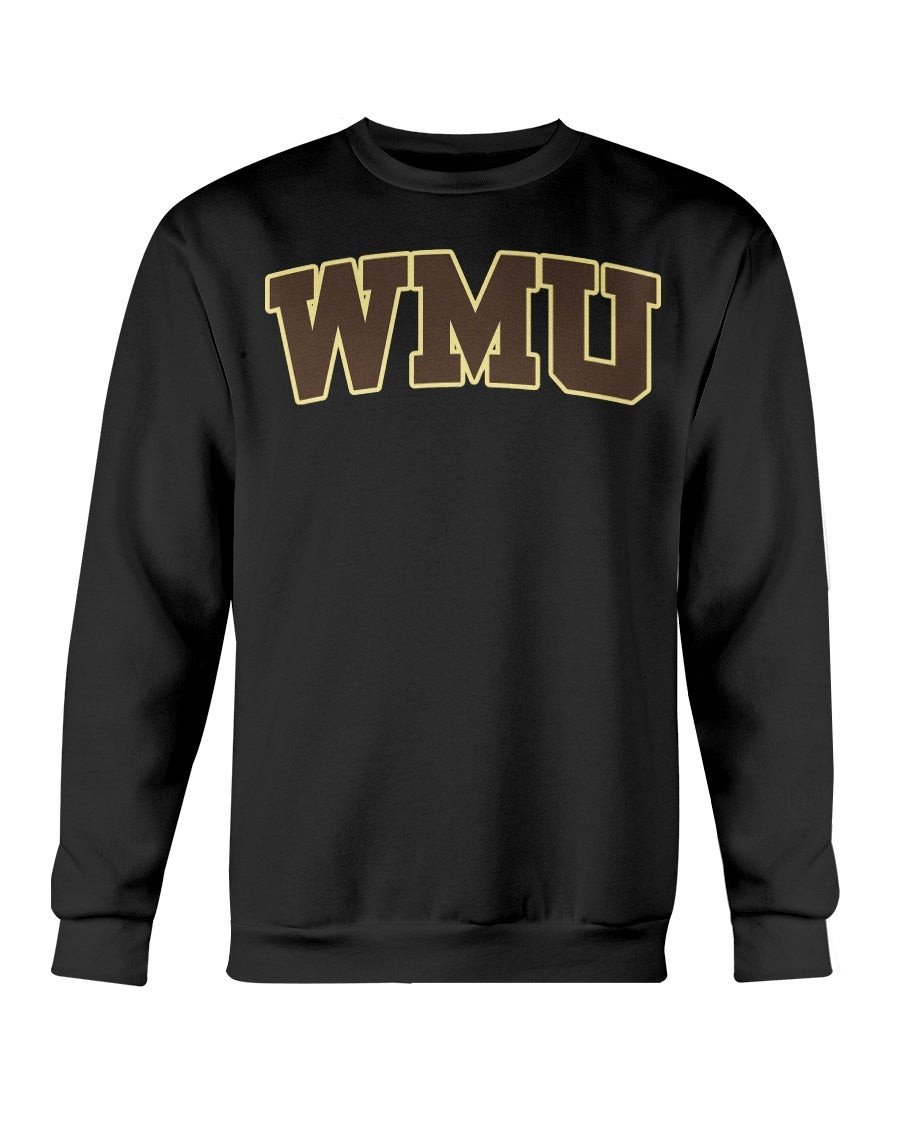 Vintage 90S Western Michigan Alumni Broncos Big Spellout Sweatshirt 211023