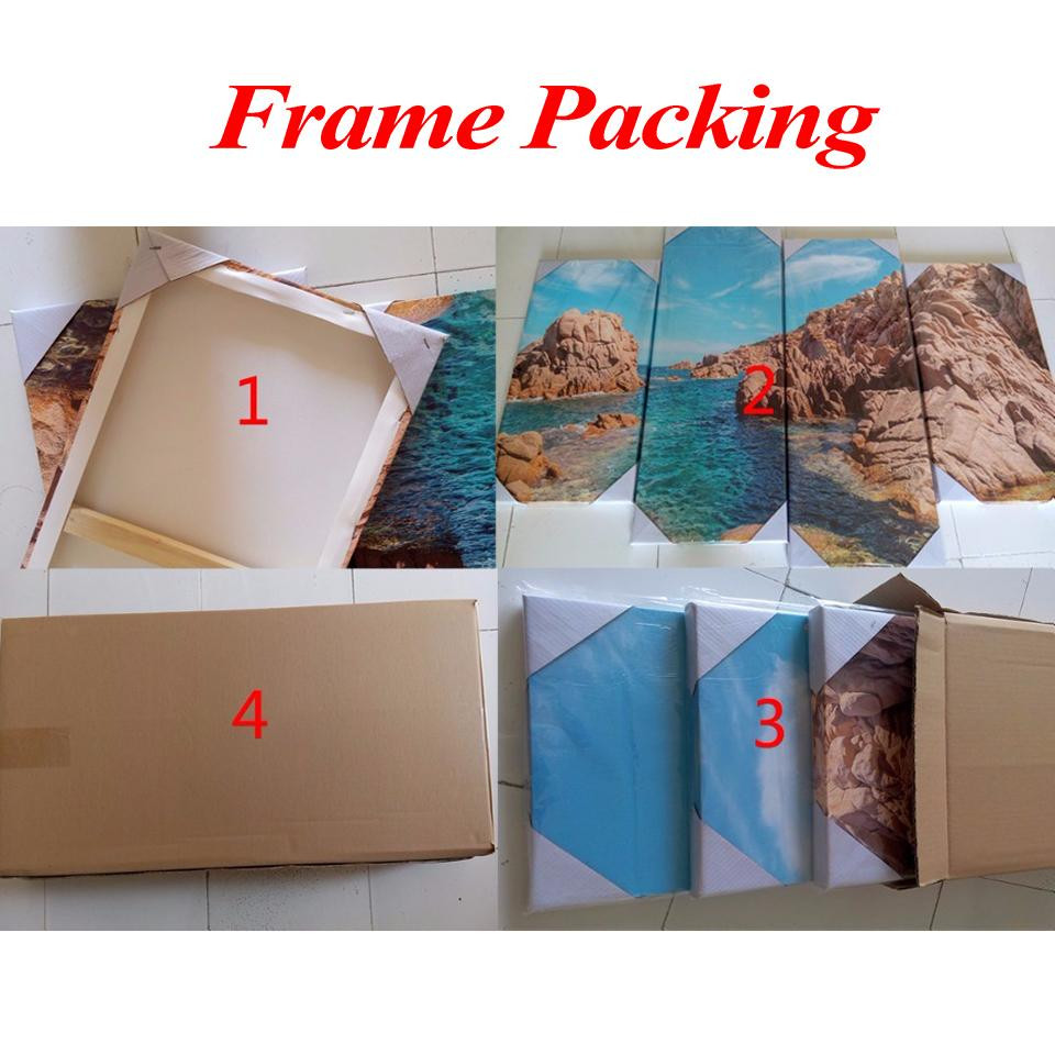 Eiffel Tower Paris Blue Sky Poster Wall Art Canvas Printing Decor