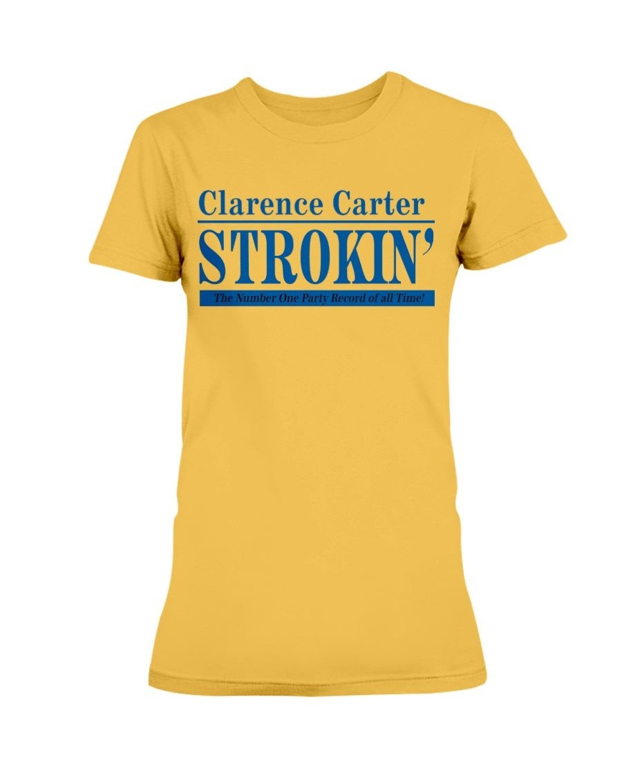 Rare Vintage Clarence Carter Strokin Ladies Missy T Shirt 070921