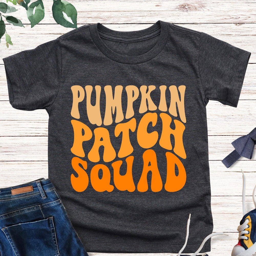 Pumpkin Patch Squad Shirt, Kids Halloween Shirt, Pumpkin Patch Kids Shirt, Toddler Halloween Shirt, Kids Fall Shirt, Pumpkin Season Shirt Shopmytshirts