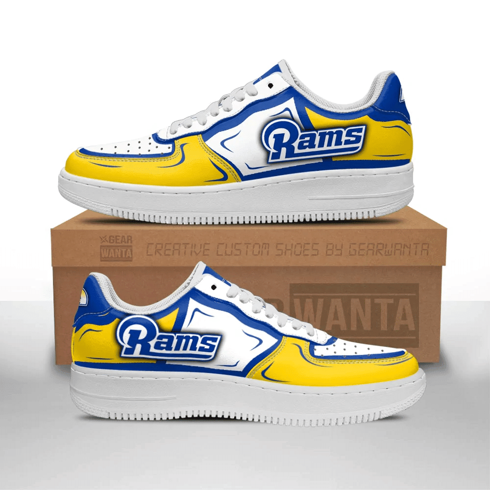 Los Angeles Rams NFL Air Force 1 Sneaker Trending Fansatic.com OCT