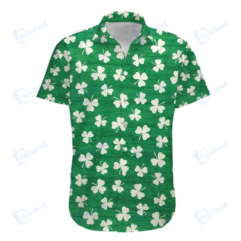 Simple Shamrock Pattern Saint Patric …