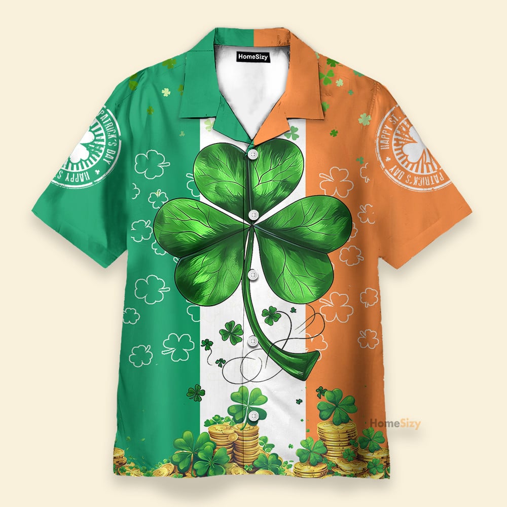 Shamrock The Symbol Of St. Patrick’S Day – Hawaiian Shirt