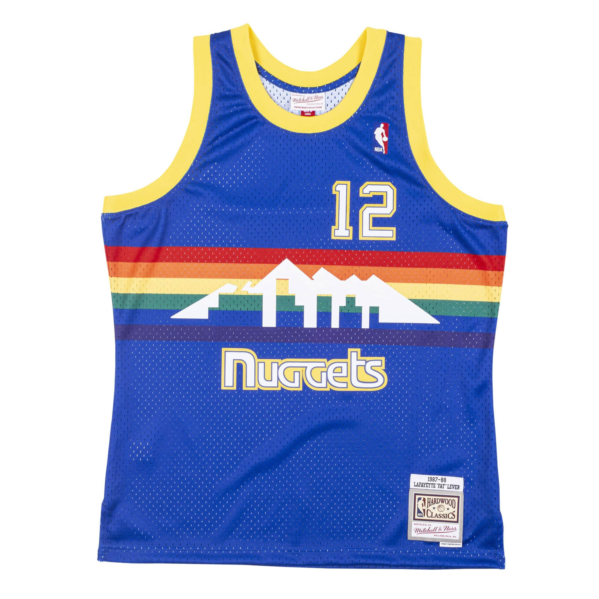 Mitchell & Ness Swingman Jersey Denver Nuggets 1991-92 Lafayette “Fat ...