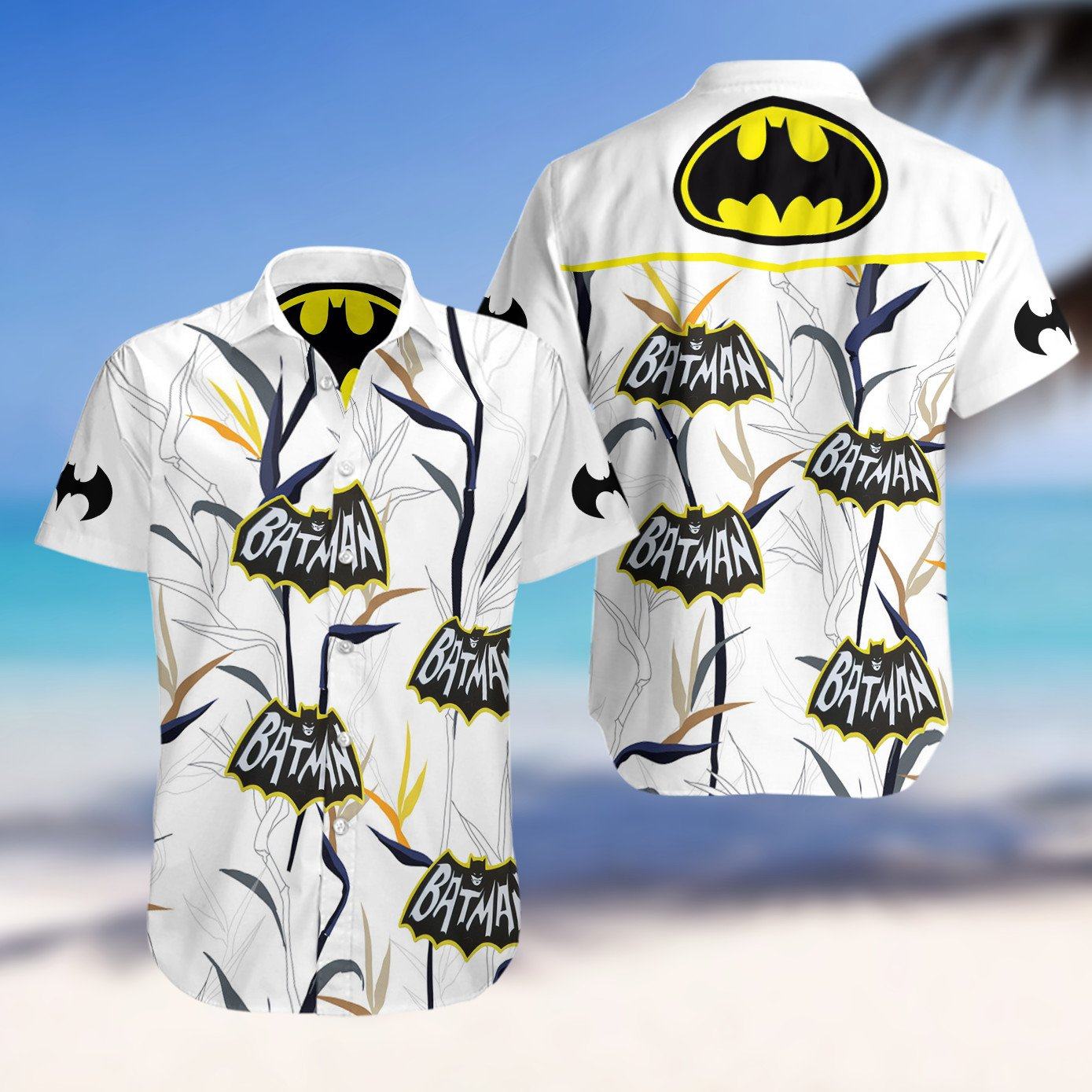Peckshirt Custom Batman Hawaiian Beach Shirt | Hawaiian Shirts For Men Women | Custom Hawaiian Shirts
