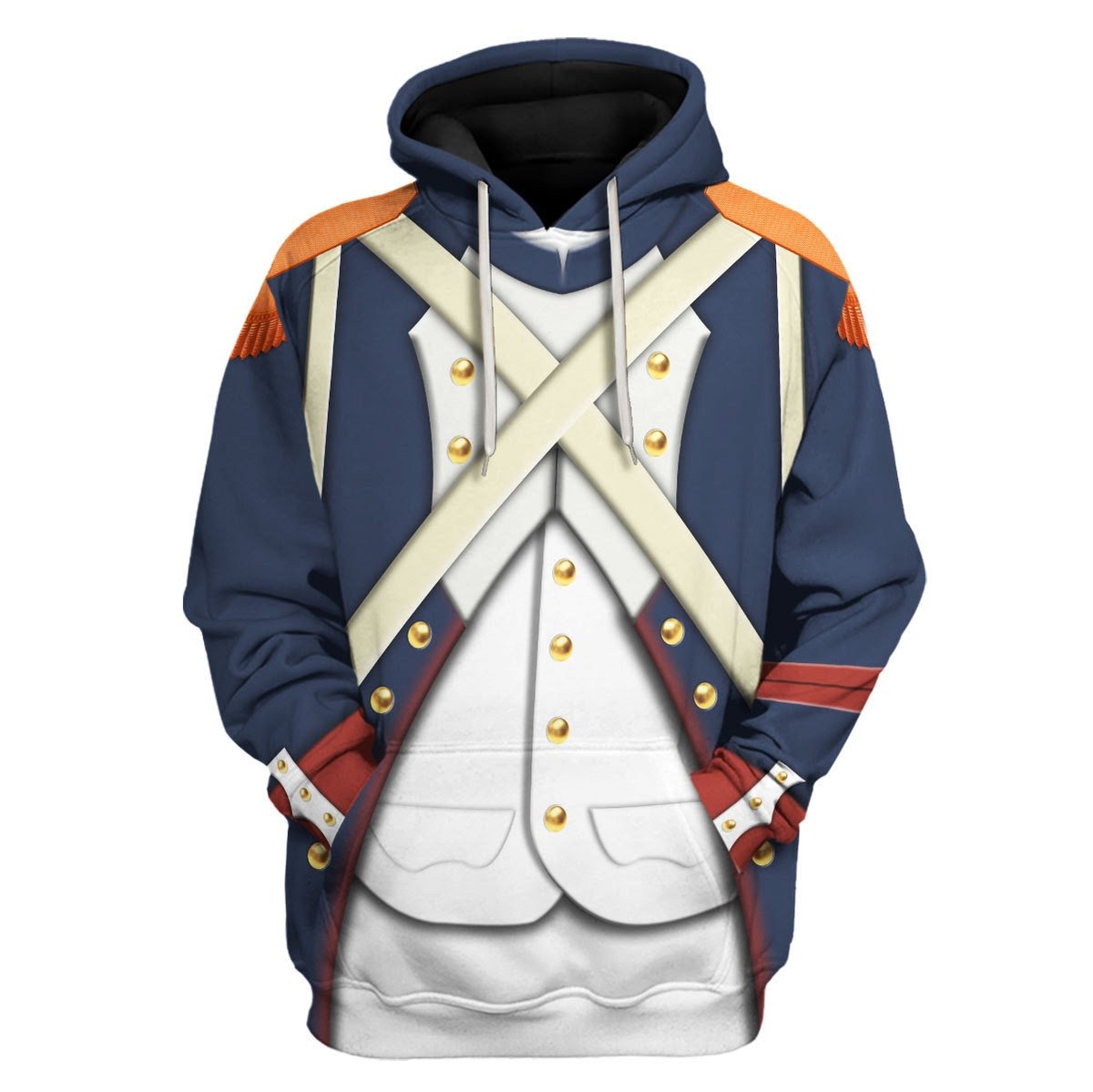 Historical Hoodie French Imperial Gu … fashionstation