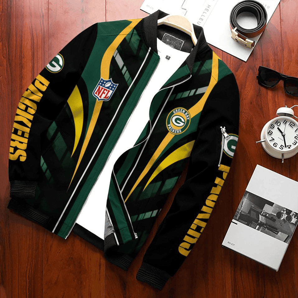 Green Bay Packers Unisex Bomber Jacket BJ1530