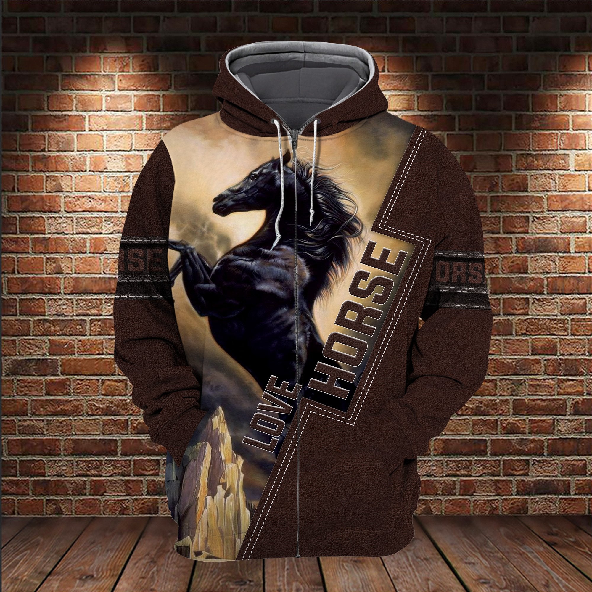 Love Horse Wild Animal 3D All Over